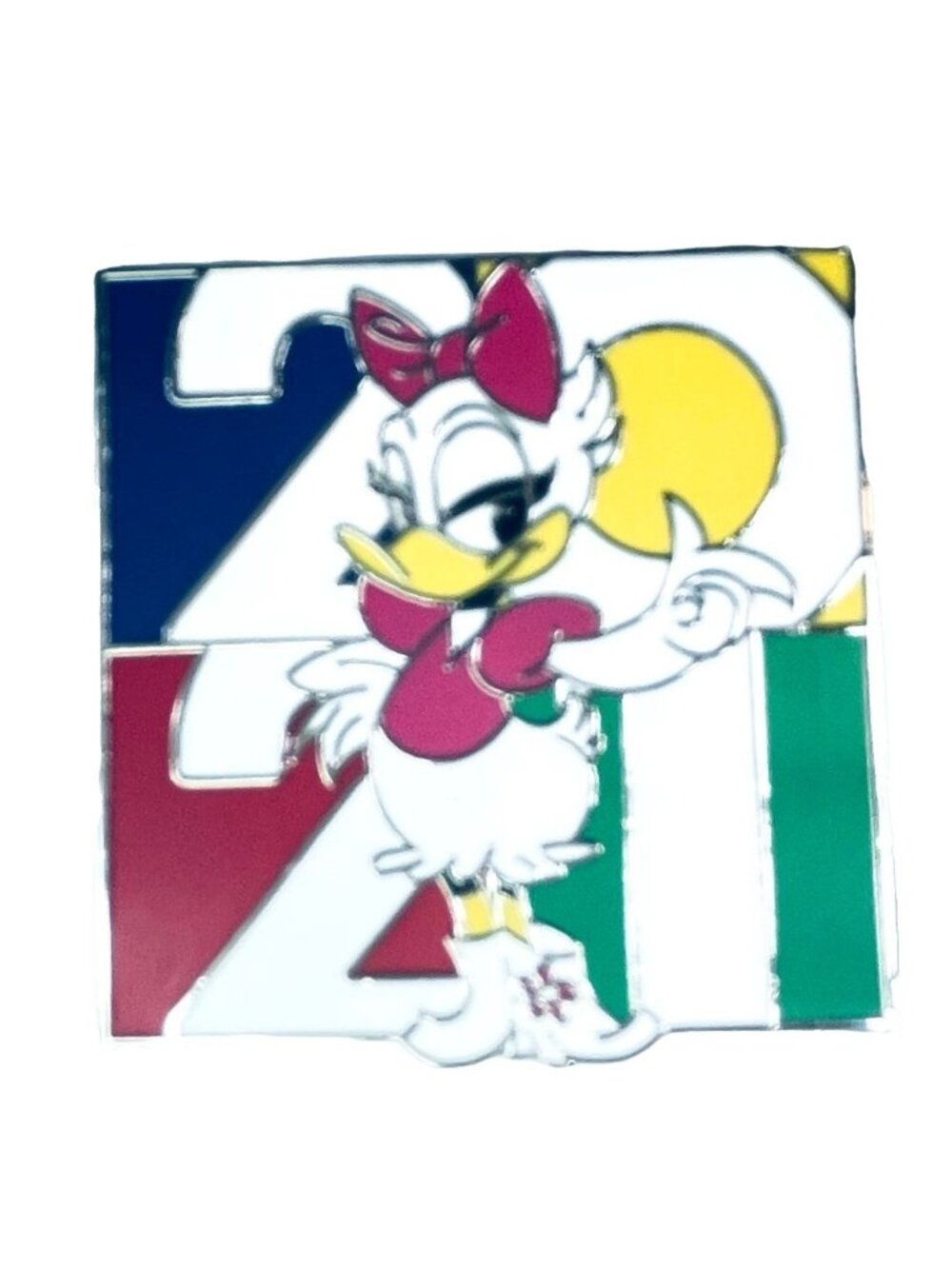 Disney Daisy Duck Trading Pin 2021Bow Brooch Lapel Pin Jewelry Accessories Badge